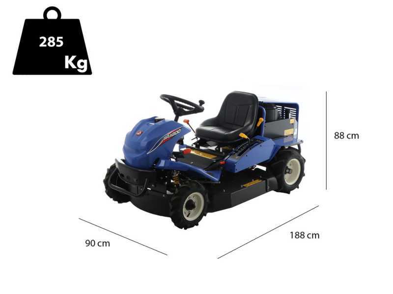 Hochgras-Rasentraktor Iseki SRA 800A 2WD - Kawasaki Motor 603 cm&sup3;- M&auml;hdeck 80 cm