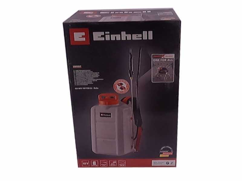 Akku-R&uuml;ckenspritze Einhell GE-WS 18/150 Li- 18V - 2.5Ah - 17 L Tank