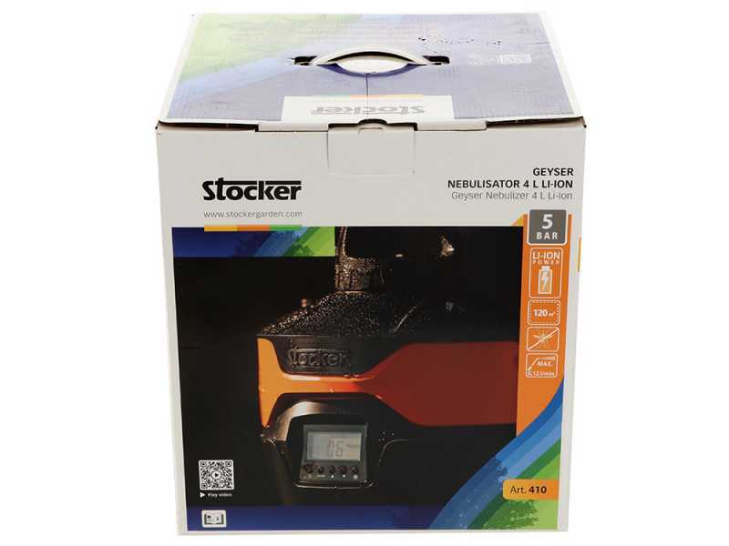 Akku-Spr&uuml;hger&auml;t f&uuml;r Garten Stocker Geyser 4 L - 12V 2,5Ah