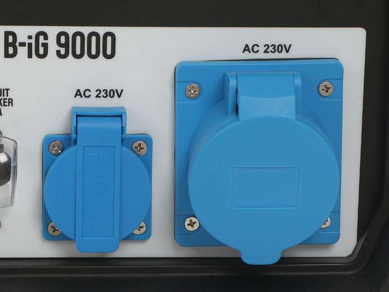 BlackStone B-iG 9000 - Inverter Stromerzeuger 7.5 kW - Dauerleistung 7 kW - 230V + ATS