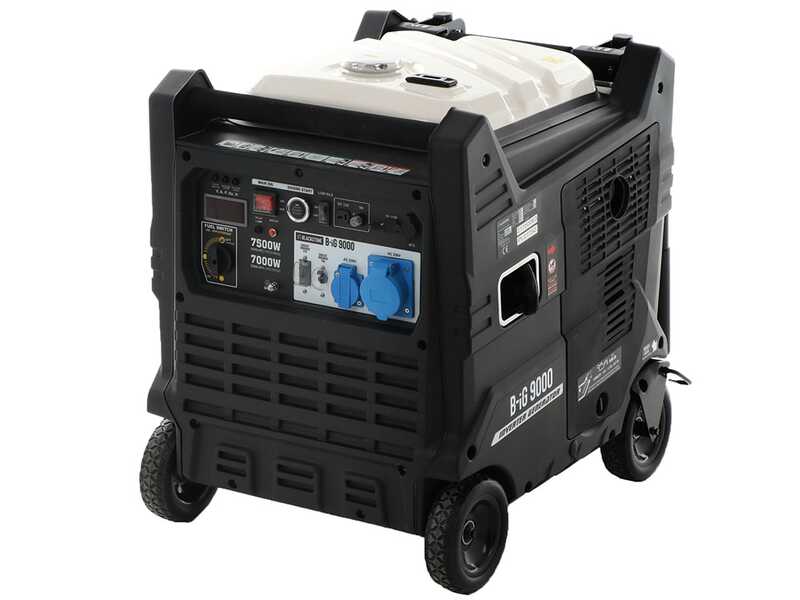 BlackStone B-iG 9000 - Inverter Stromerzeuger 7.5 kW - Dauerleistung 7 kW - 230V + ATS