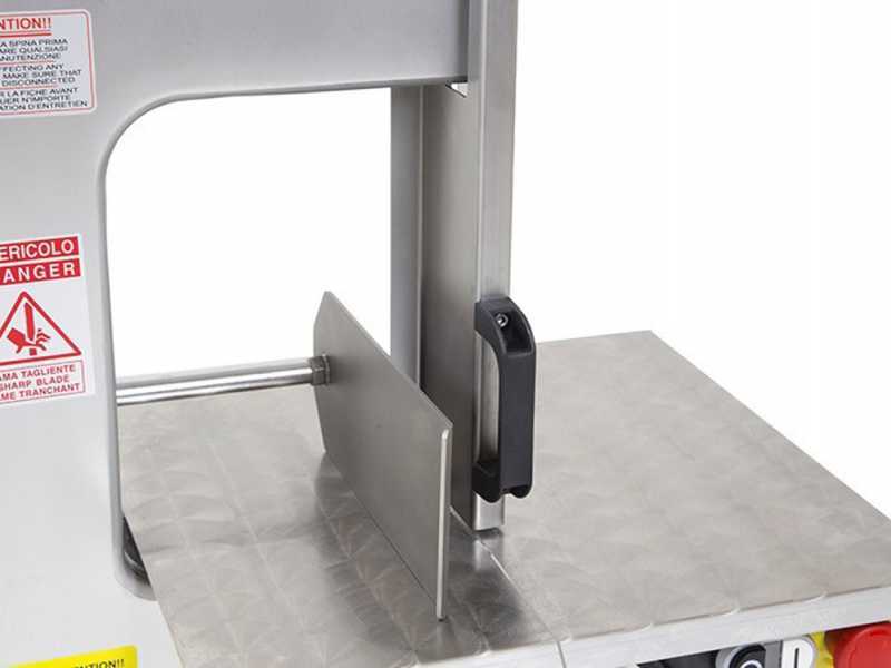 Knochens&auml;ge Savioli 1650 eloxiert - 1650 Messer - 400V - Bands&auml;ge
