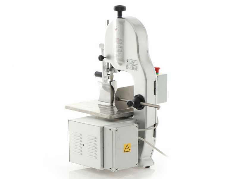 Knochens&auml;ge Savioli 200 eloxiert - 1520 mm Messer - 400V - Bands&auml;ge