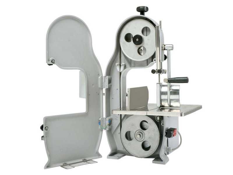 Knochens&auml;ge Savioli 200 eloxiert - 1520 mm Messer - 400V - Bands&auml;ge