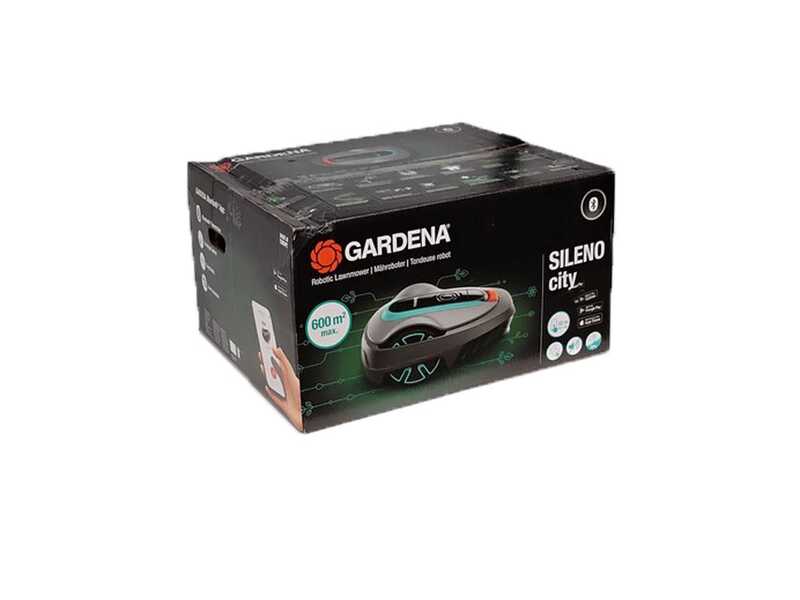 Gardena SILENO city 600 - M&auml;hroboter - Bluetooth - Schnittbreite 16 cm