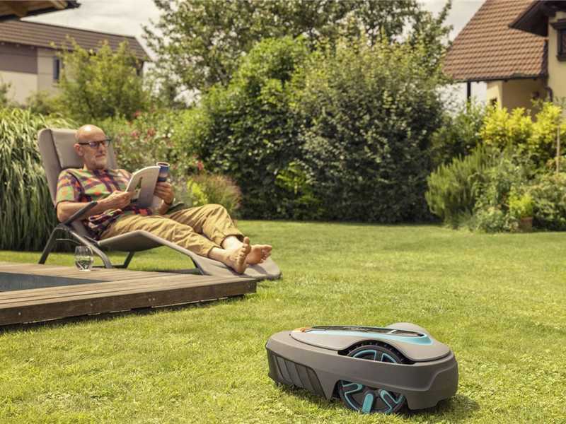M&auml;hroboter Gardena SILENO city 600 - Bluetooth - Schnittbreite 16 cm
