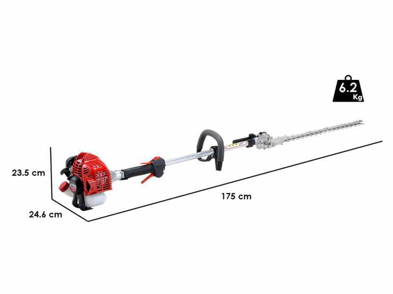 SHINDAIWA SDK AHS236SLW - Benzin-Heckenschere mit Schaft - Klinge 52 cm - 0.9 PS