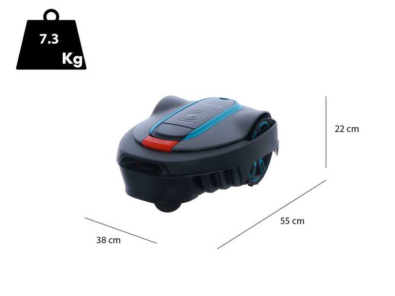 M&auml;hroboter Gardena SILENO city 600 Smart set - Gardena Smart App Steuerung