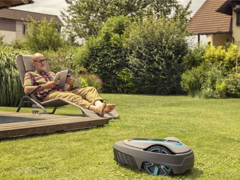 PROMO M&auml;hroboter Gardena SILENO city 600 Smart set - Gardena Smart App Steuerung