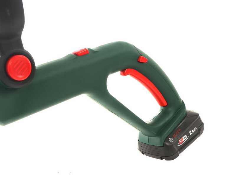 Bosch EasyGrassCut Akku-Kantenschneider 18V / 26 - Akku-Motorsense mit 18 V 2 Ah Lithium-Akku