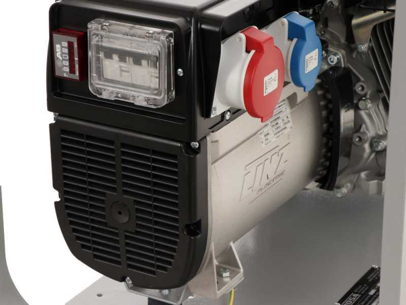 MOSA GE 8000 HBT - Benzin-Stromerzeuger 6.4 KW dreiphasig  - Generator Made in Italy
