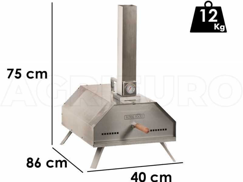 Royal Food CHIPSY 13 - Pellet-Pizzaofen - Backkapazit&auml;t: 1 Pizza