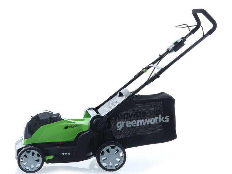 Elektrischer Akku-Rasenm&auml;her Greenworks G48LM41 48V - SOLO - OHNE AKKU UND LADEGER&Auml;T