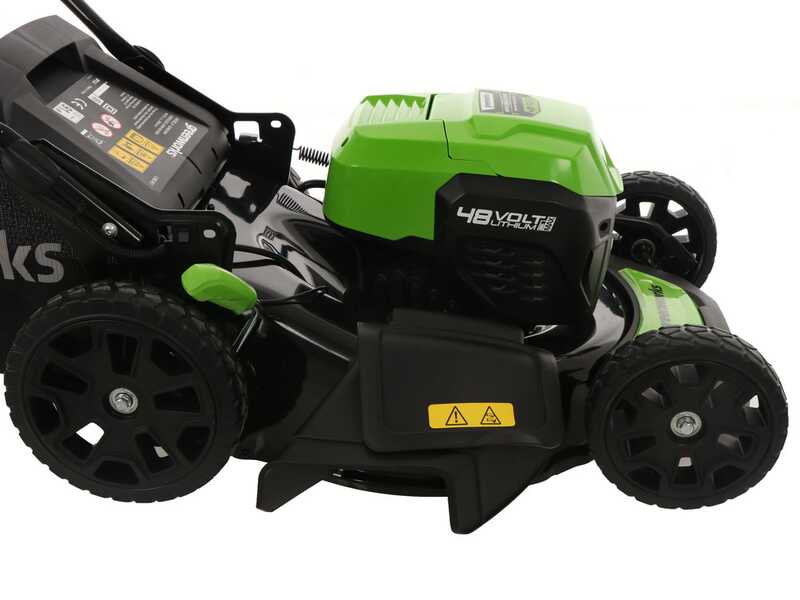 Greenworks GD48LM46 48V - Akku-Rasenm&auml;her - SOLO - AKKU UND LADEGER&Auml;T NICHT ENTHALTEN