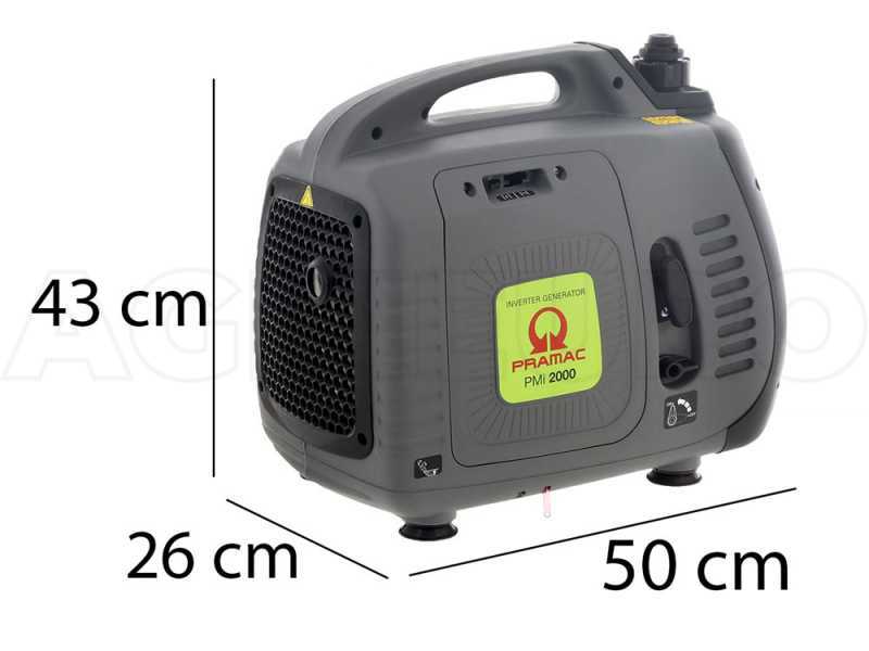 Pramac PMi2000 - Inverter Stromerzeuger 230V einphasig  - 1.7 kW leise