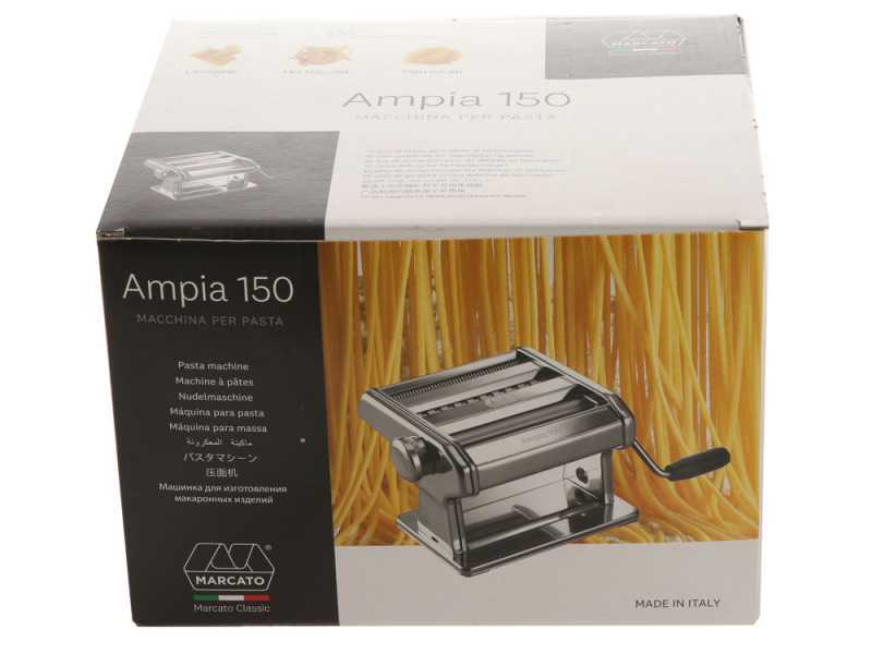 Nudelmaschine Marcato Ampia 150 - Manuelle Nudelmaschine f&uuml;r hausgemachte Pasta
