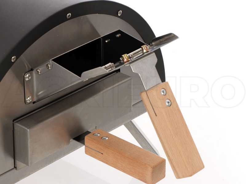 Royal Food WOODSY 13 - Pellet-Pizzaofen - Backkapazit&auml;t: 1 Pizza
