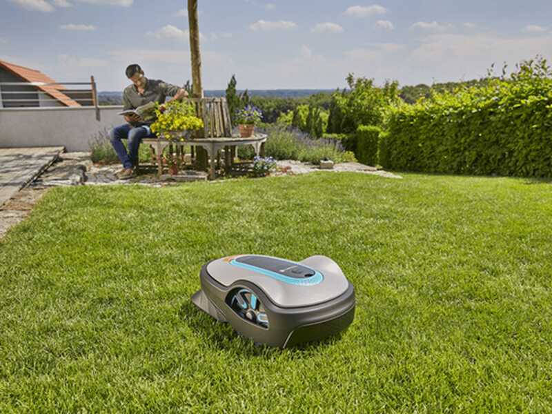 Gardena SILENO life 1000 set Smart - M&auml;hroboter - Gardena Smart App Steuerung - Empfohlene Rasenfl&auml;che 1000 m&sup2;