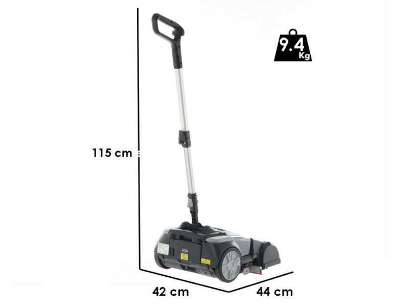 Comet CPS 35 BX-LI - Scheuersaugmaschine Kabellos 3 in 1: Wischen, Abziehen und Aufsaugen