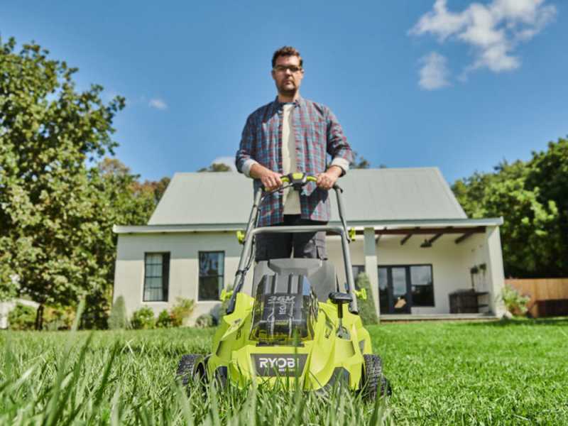 Ryobi RLM36X41H60PG - Akku-Rasenm&auml;her - MAX POWER 36V/6Ah - 40 cm Schnittbreite