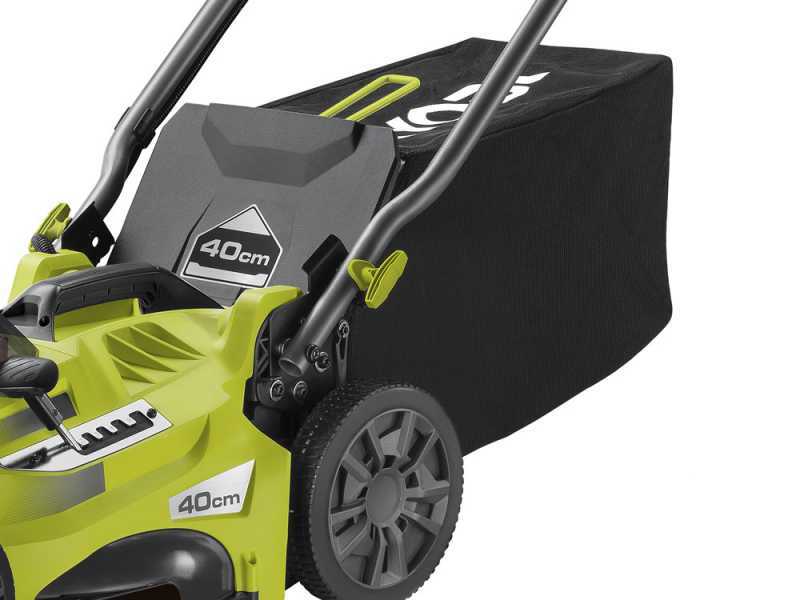 Akku-Rasenm&auml;her RYOBI RLM36X41H50G - MAX POWER 36V - 5Ah - 45 l Grasfangkorb - 40 cm Schnittbreite