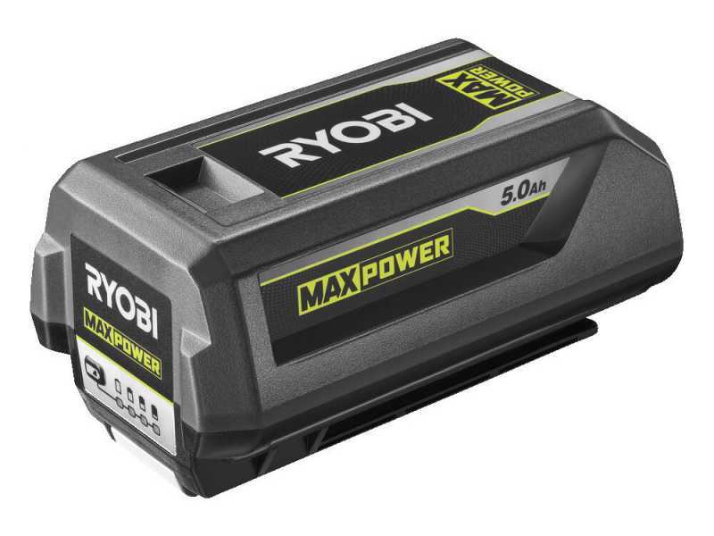 Akku-Rasenm&auml;her RYOBI RLM36X41H50G - MAX POWER 36V - 5Ah - 45 l Grasfangkorb - 40 cm Schnittbreite