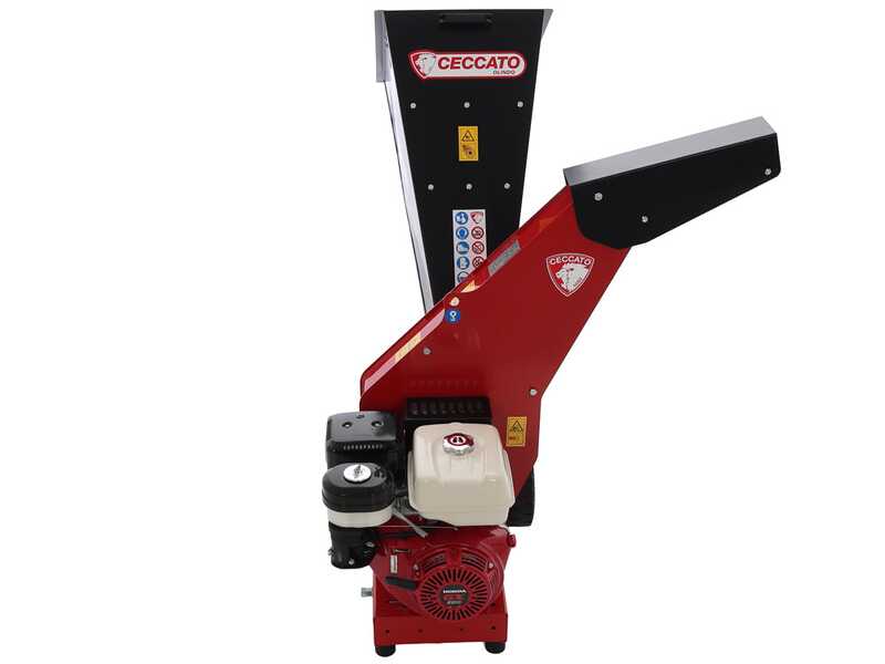 Ceccato Tritone Maxi - Benzin H&auml;cksler - mit Honda-Motor GX 390