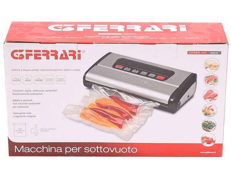 G3 ferrari Express Vac - Vakuumierger&auml;t aus Edelstahl - Schwei&szlig;leiste 31 cm 