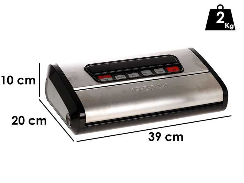 G3 ferrari Express Vac - Vakuumierger&auml;t aus Edelstahl - Schwei&szlig;leiste 31 cm 