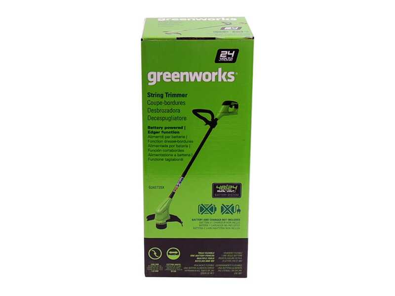 Greenworks G24LT28 - Akku-Rasentrimmer - 24V - 4 Ah Akku
