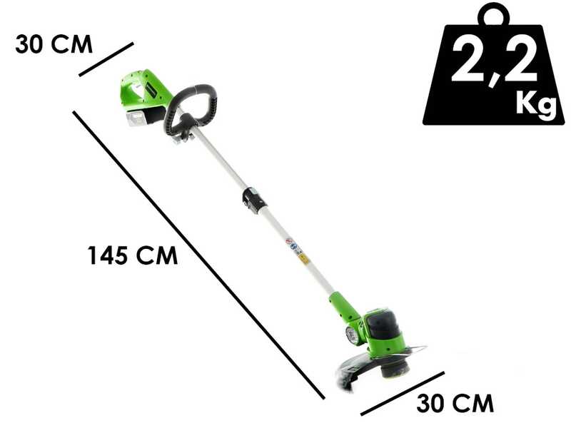 Greenworks G48LT30 24V - Akku-Rasentrimmer - OHNE AKKU UND LADEGER&Auml;T