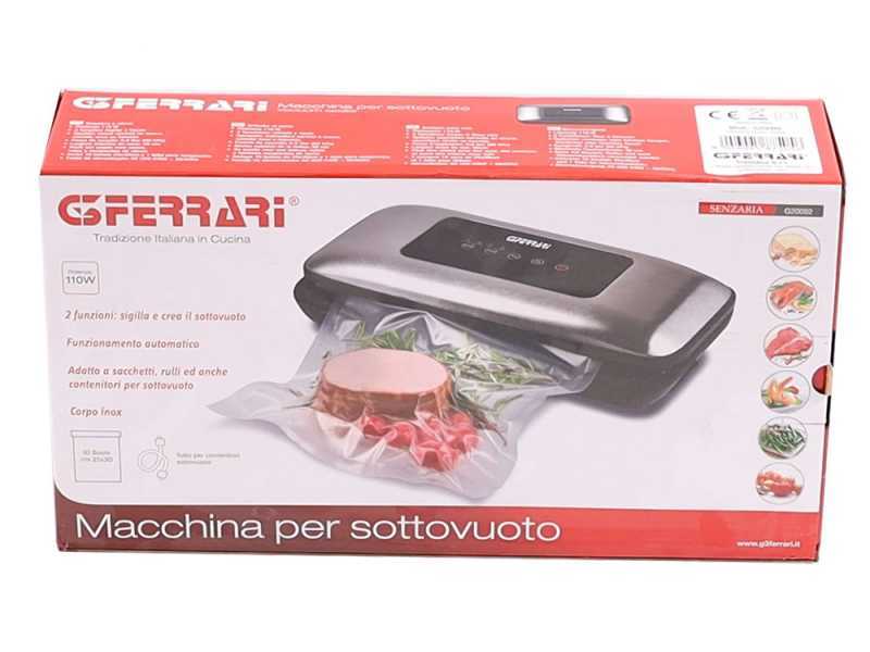 G3 Ferrari Senzaria - Vakuumierger&auml;t aus Edelstahl - Schwei&szlig;leiste 31 cm 