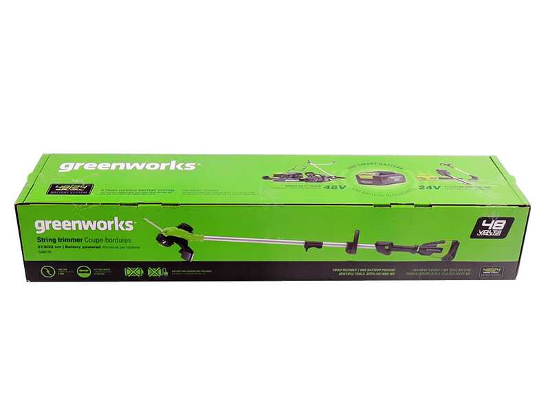 Greenworks G48ST8 - Akku-Rasentrimmer - 48V - 2 Ah Akku