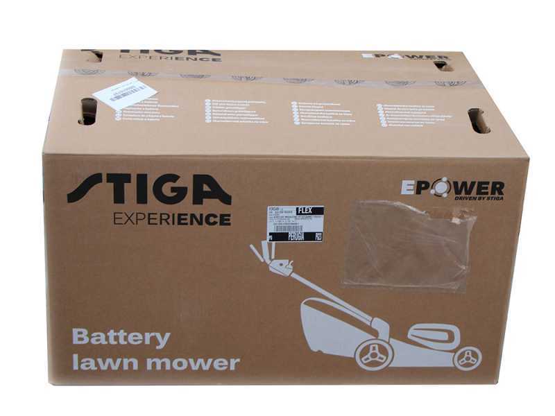 Stiga COLLECTOR 548e S Kit - Akku-Rasenm&auml;her - 48V/4Ah - Schnittbreite 46 cm