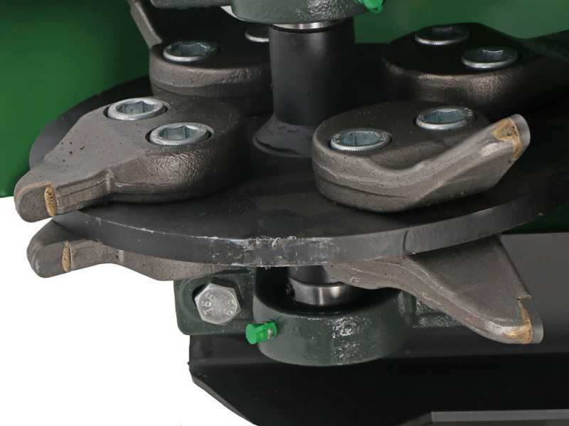 GreenBay Deep LE-330 - Baumstumpffr&auml;se - Loncin-Motor 420 ccm mit E-Starter - Schneideger&auml;t mit 8 Wolframkarbidh&auml;mmern