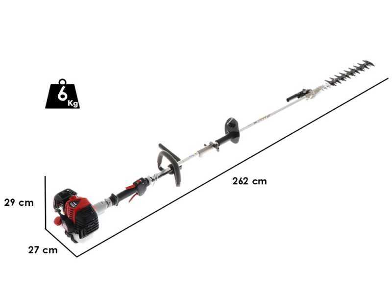 SHINDAIWA SDK M262S - Benzin-Heckenschere auf Schaft - Klinge 53 cm