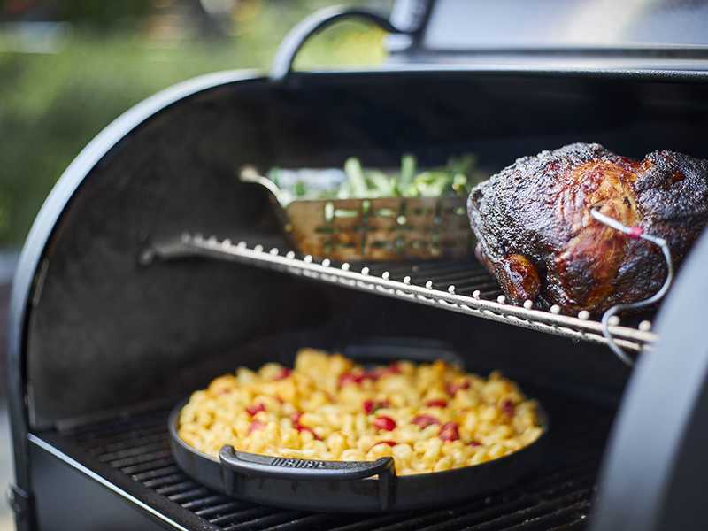 Weber pellet top