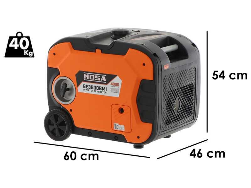 Mosa GE 3600 BMI - Inverter Stromerzeuger 3,6 kW  - Trolley