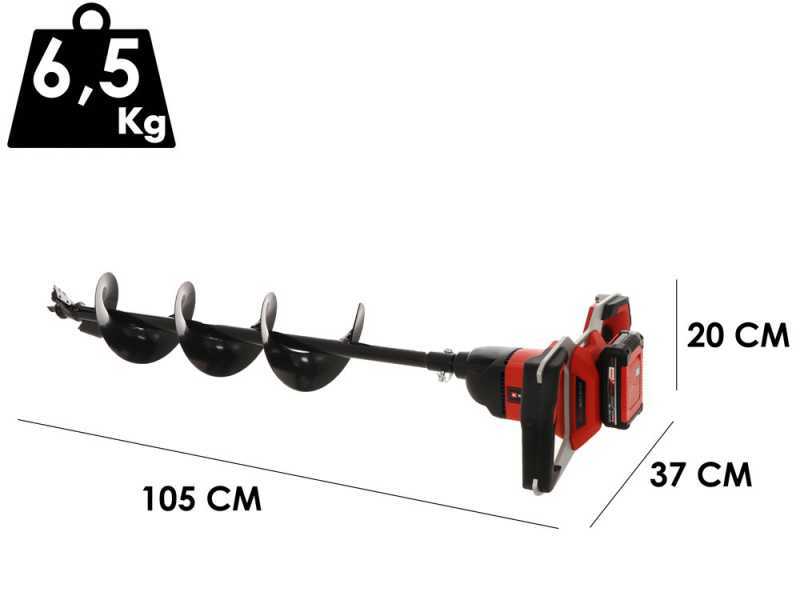 Einhell GP-EA 18/150 BL - Akku-Erdbohrer - 18V Motor - SOLO - OHNE AKKU UND LADEGER&Auml;T