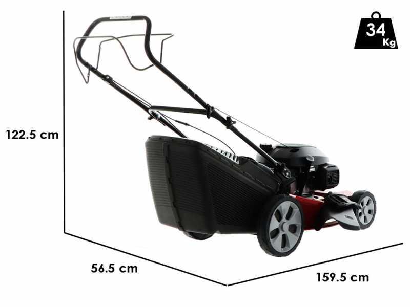 Professioneller Benzin-Rasenm&auml;her mit Radantrieb CastelGarden XC 53 HS - 4 in 1 - 51 cm Schnittbreite