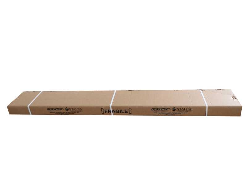 Paterlini B-Fly - Peigne vibreur &eacute;lectrique 206/296 cm &agrave; batterie de type automobile avec c&acirc;ble inclus - Perche t&eacute;lescopique en aluminium