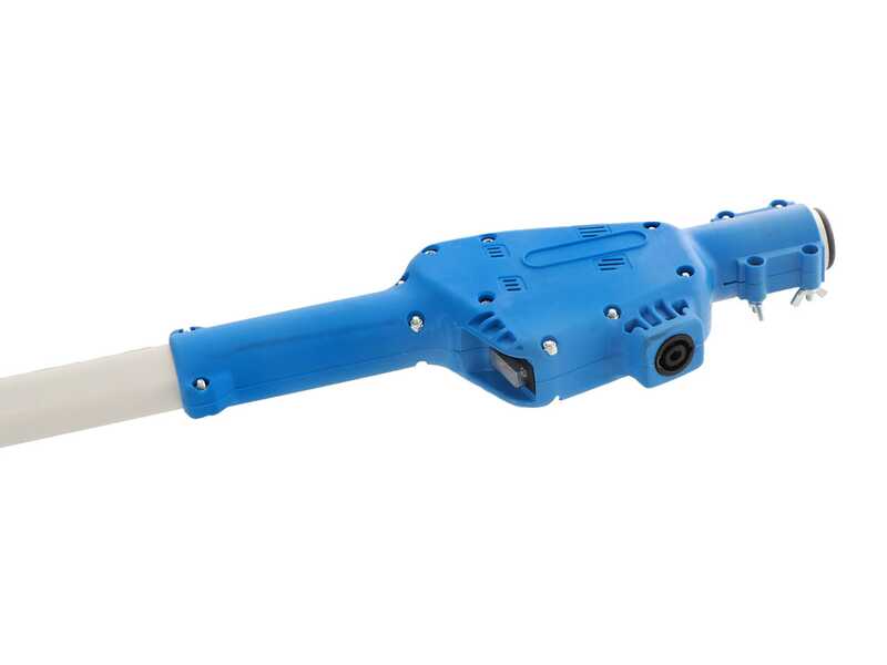 Paterlini B-Fly - Peigne vibreur &eacute;lectrique 206/296 cm &agrave; batterie de type automobile avec c&acirc;ble inclus - Perche t&eacute;lescopique en aluminium