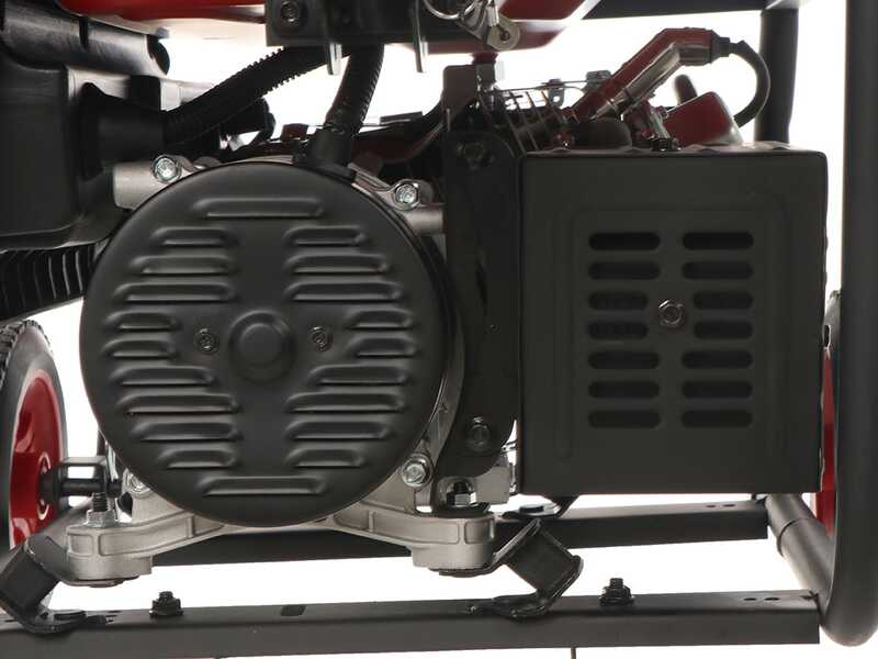 Mosa GE 6900 - Benzin-Stromerzeuger auf R&auml;dern 6.5 kW - Dauerleistung 6 kW - 230V