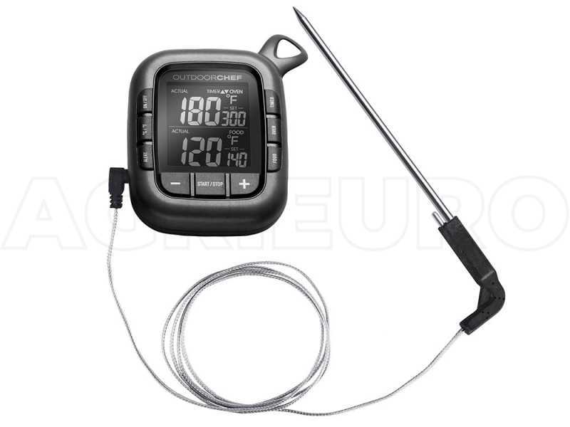 Digital-Thermometer OutdoorChef Gourmet Check Black