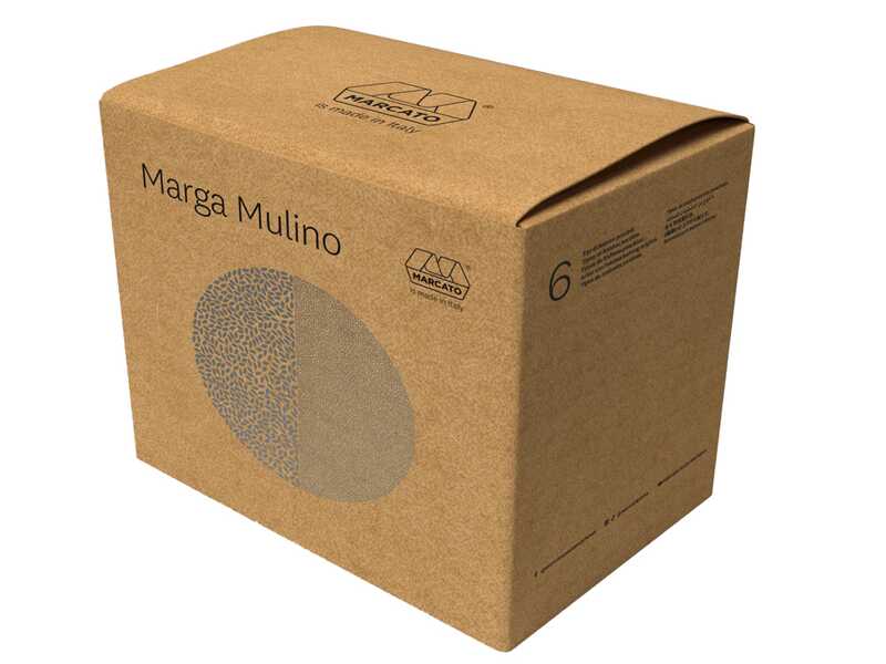 Marcato Marga 180g  - Getreidem&uuml;hle und Flockenquetsche manuell mit Edelstahl-Walzen