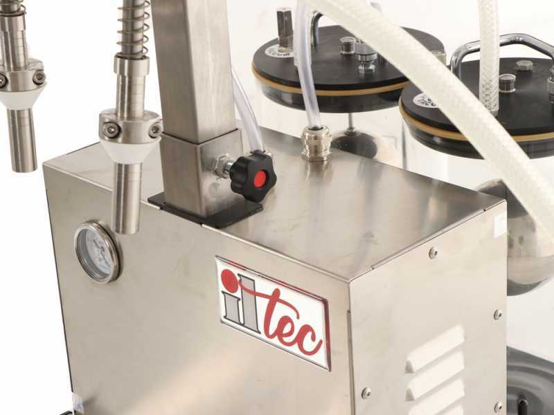Il-Tec Ultrafiller Dual Fluid - Elektrischer Gegendruck-Abf&uuml;ller f&uuml;r Lebensmittelfl&uuml;ssigkeiten
