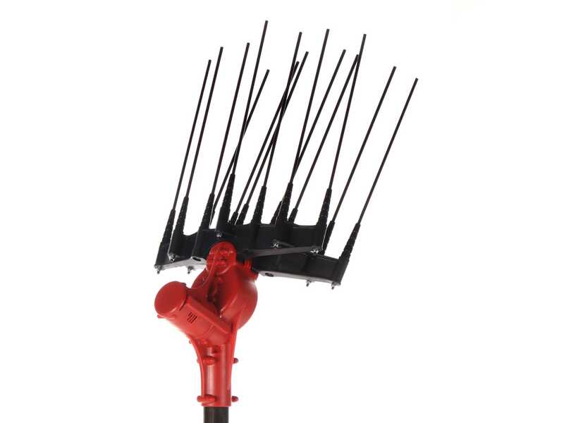 Batteriebetriebener Olivenr&uuml;ttler Aima Twist Furia-Evolution - 220-300 cm fester Schaft