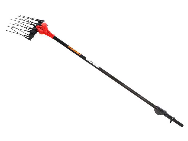 Batteriebetriebener Olivenr&uuml;ttler Aima Twist Furia-Evolution - 220-300 cm fester Schaft