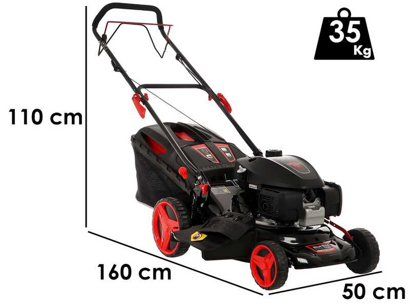 Rasenm&auml;her mit Radantrieb Blue Bird Sprint H46 T - Honda GCVx 170 - 46 cm Schnittbreite