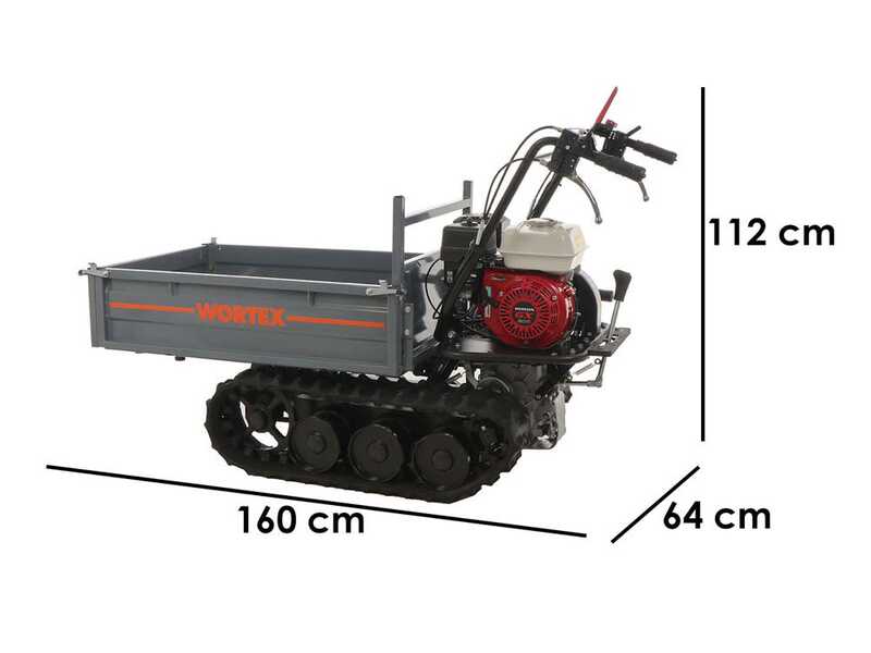 Raupendumper Wortex SFH 300 - Ausziehbarer Kasten - Tragfähigkeit 300 kg